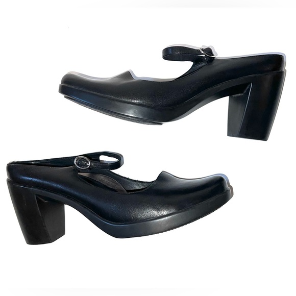 Dansko Trixie Open Back Mary Jane Slip On Heels Mules Clogs Sz 12 - Picture 1 of 11